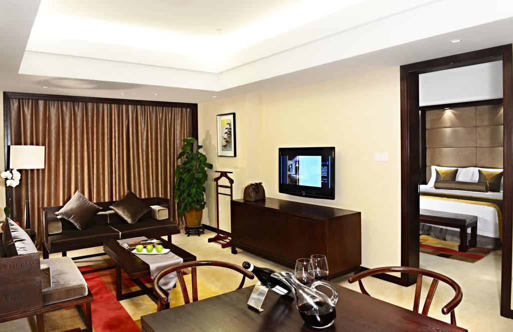 Vienna International Hotel Suzhou University Town Exterior foto
